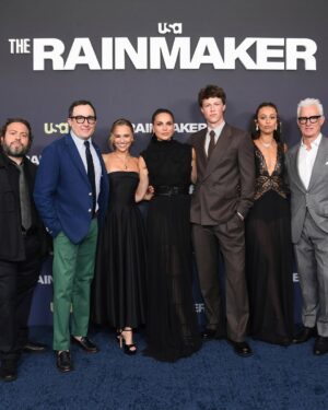 Lana Parrilla Instagram - Still dreaming about this night! #TheRainmaker premieres tonight, Friday at 10/9c on @USANetwork.
