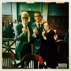 Lana Parrilla Instagram - I love these people… ✊❤️
Final episode of ‘The Rainmaker’ tonight on @usanetwork 💦📺
DON’T MISS IT! ✨