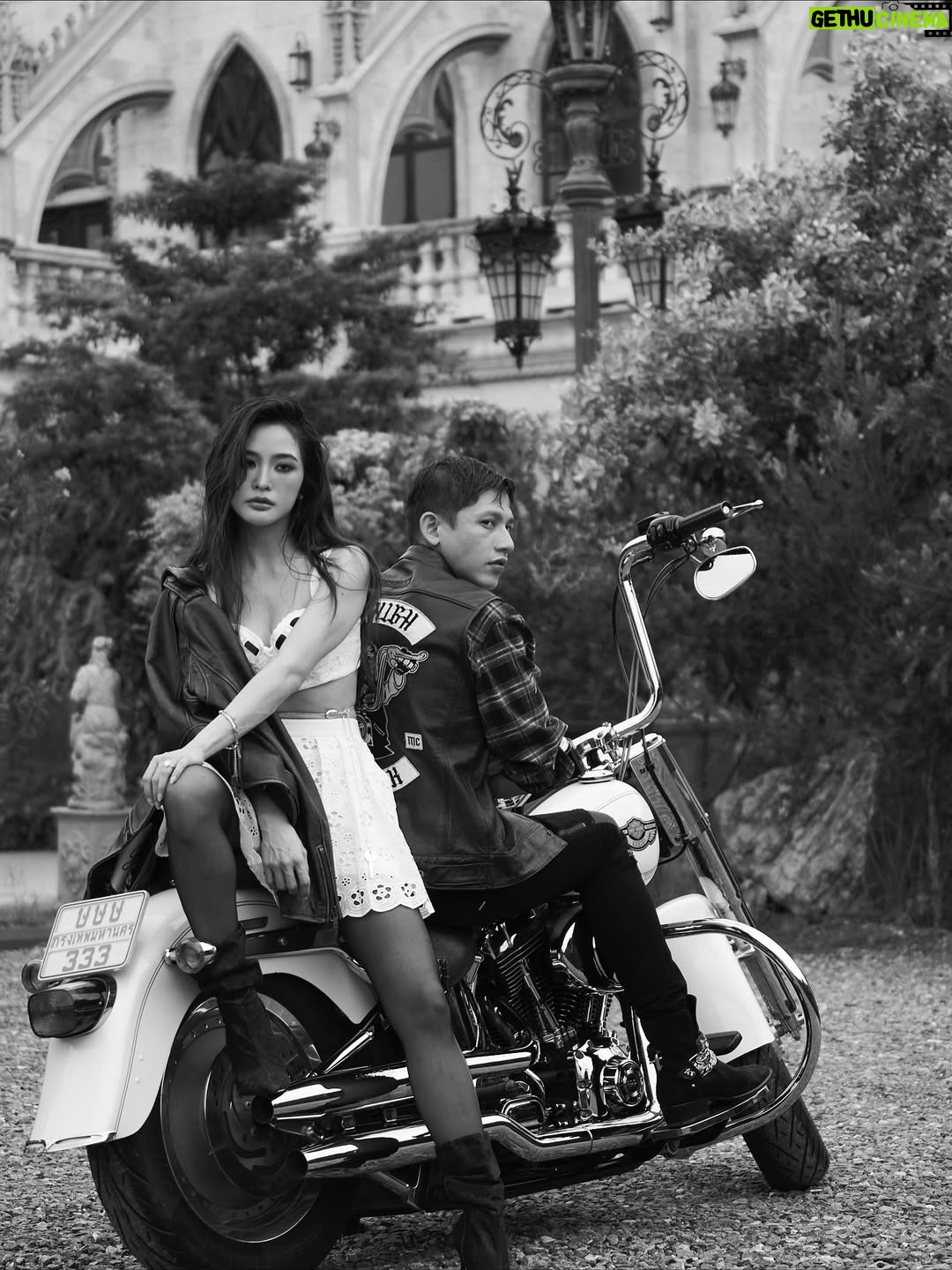 Lapassalan Jiravechsoontornkul - 212.4K Likes - Two souls, one ride. Til the end of the road🤘🏼🖤
Venue : @lachapellebangkok 
Photographer : @tadavarich @kpetlada 
Dress : @sretsisofficial @giftratree_studio @phachas.bridal 
@goldengoose 
Stylist : @allybunnyruth 
Make up & Hair : @puffpoy & @teethory
Accessories: @kavantsharart @_pattaraphan_