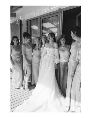 Lara Pictet Instagram - Lara & Dorian driving off towards cocktail hour. 
What a weekend this incredible wedding was. I am ready to do it all again @lara_pictet & @doriandv 

Planner @mc.eventplanner 
Videographer @madeinvideo 
Brides dress @bertabridal 
Styling & design @enesenciadesigns