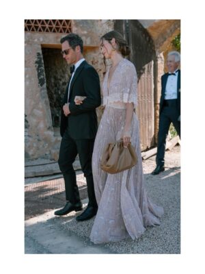 Lara Pictet Instagram - Lara & Dorian driving off towards cocktail hour. 
What a weekend this incredible wedding was. I am ready to do it all again @lara_pictet & @doriandv 

Planner @mc.eventplanner 
Videographer @madeinvideo 
Brides dress @bertabridal 
Styling & design @enesenciadesigns