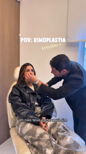 Lary Bottino Instagram - POV: rinoplastia - primeiro encontro - avaliação 💖