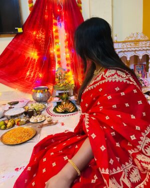 Lata Barman Instagram - Laxmi Puja(Late Upload )❤️