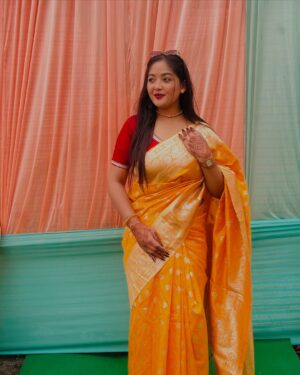 Lata Barman Instagram - Haldi💛
.
#weeding #haldiceremony #haldillook #bengaliwedding #bengali #reels #feelitreelit #reelitfeelit❤️❤️