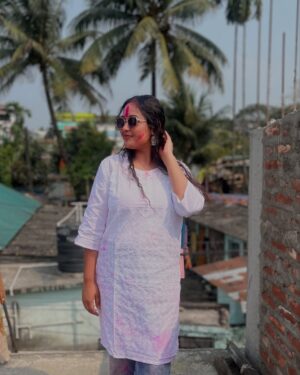 Lata Barman Instagram - Holi 2k25🎀🥳
