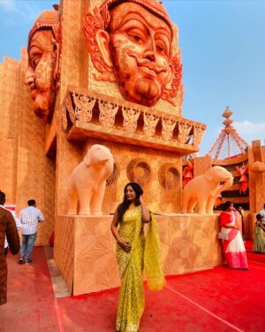 Lata Barman Instagram - Asthami Sakal❤️