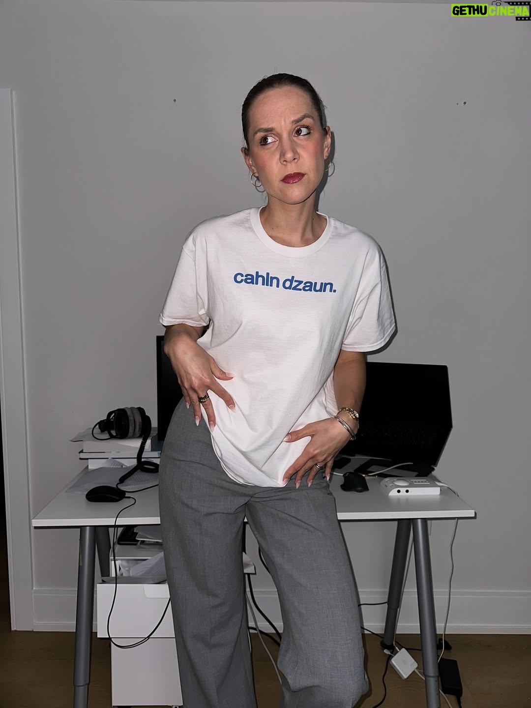 Laura Ramoso - 90.4K Likes - Ehhh scusa, Chiara merch is HERE. Okay? Cahln dzaun, signora. Cahrlm…..dzoun. 

Available for purchase on my website at my link in bio! 

🌍 Worldwide shipping!
🧍‍♀️ Unisex
🩶 Sweatshirt also comes in vintage grey

MY FIRST MERCH DROP WOW, I’m so excited to share these with you!!! We all have to cahln dzaun but I cannot keep cahrln!!! 

Designed by @kylefornow !!