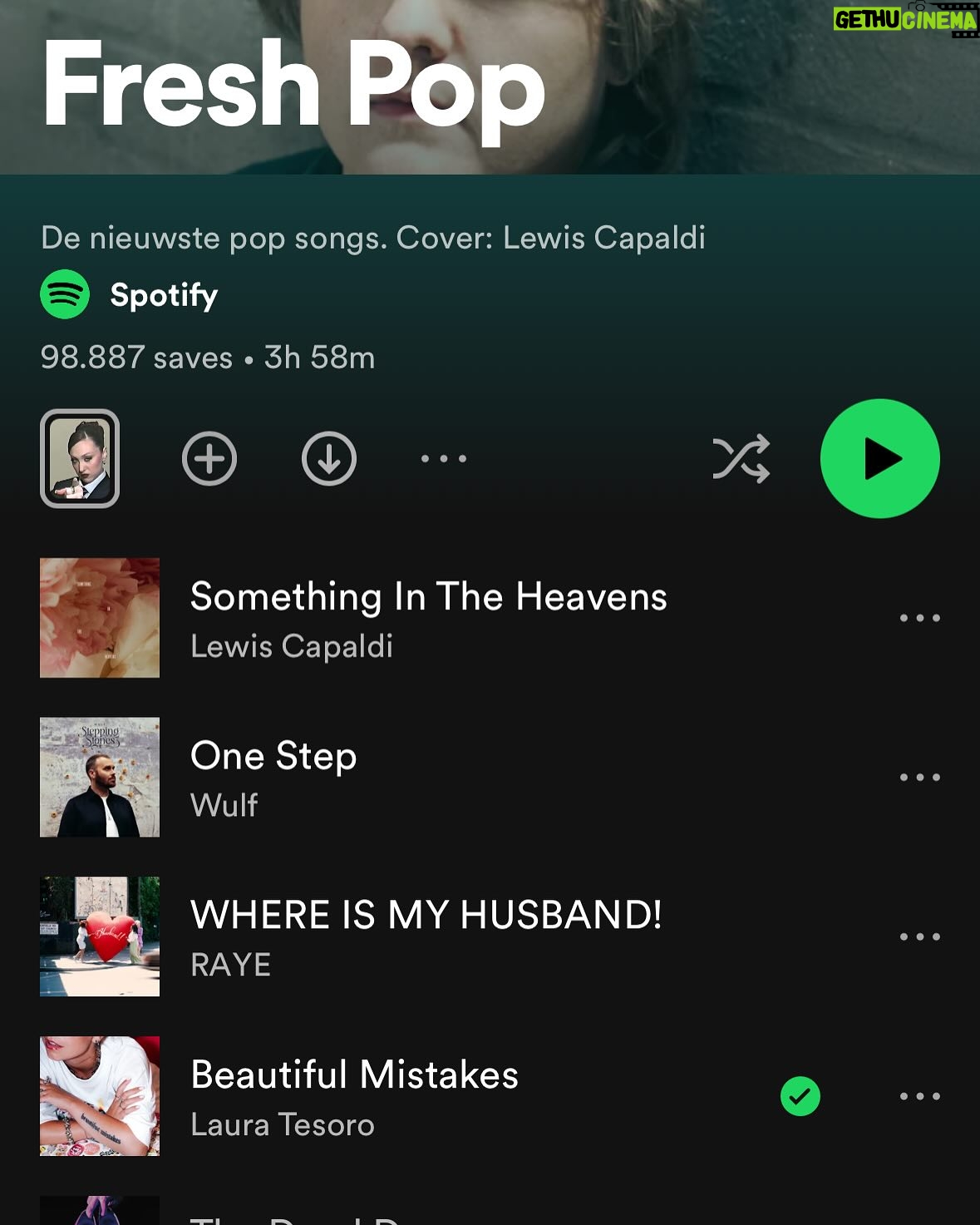Laura Tesoro - 3 Likes - 1 week of Beautiful Mistakes 💖 Thank u for all the love and support!! Keep streaminggg 🤌🏼