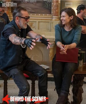 Lauren Cohan Instagram - The Walking Dead has always been a journey of the familiar and the unexpected. I had the huge honour of directing tonight’s episode and, after all these years on one side of the camera, a world I’ve come to know so well was something new to me all over again…in all the best ways. My heart is full of gratitude for EVERYONE who has ever worked on this show and laid the path, and for everyone who has loved and watched it over the years. Today especially, thank you to everyone who supported, advised and taught me over the years and had my back filming this episode! 
😉 🃏 🐻