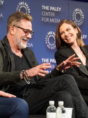 Lauren Cohan Instagram - The #DeadCity cast and crew pulled up to the @paleycenter carpet in style—next up, Season 2. 

Don’t miss the premiere THIS SUNDAY, exclusively on AMC & AMC .
