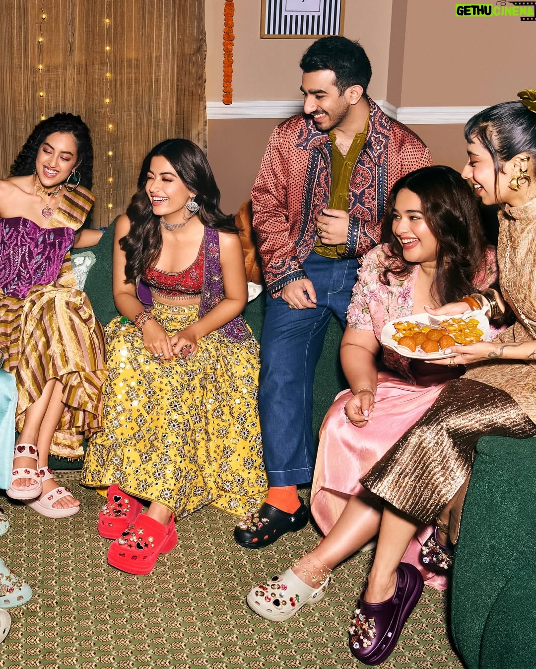 Laxmi Shetty - 15.9K Likes - Festivities, sparkle, and @crocsindia ✨
Also… Rashmika and I are besties, she just doesn’t know it yet 😌💖
#ShareTheJoy #FestiveWithCrocs #ad