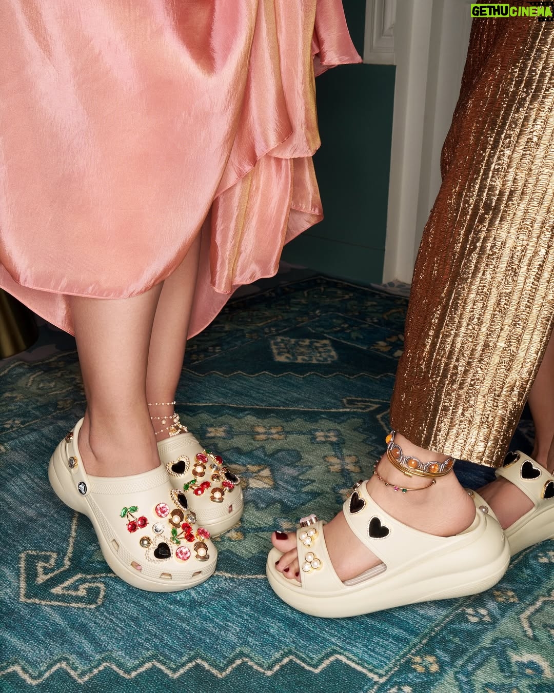 Laxmi Shetty - 15.9K Likes - Festivities, sparkle, and @crocsindia ✨
Also… Rashmika and I are besties, she just doesn’t know it yet 😌💖
#ShareTheJoy #FestiveWithCrocs #ad