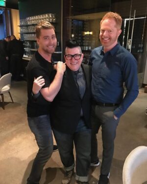 Lea DeLaria Instagram - HONEY! This week on Dinner’s On Me, actor, comedian, jazz singer, and one of my best friends for many many years, Lea DeLaria joins the show. Over enchiladas and rosé, Lea reflects on becoming the first openly gay comic on American television with her legendary “Arsenio Hall Show” set, to stealing scenes as Big Boo on Netflix’s 🧡 “Orange Is the New Black.” We revisit our nearly 30-year friendship, beginning with playing lovers 👩🏻❤️💋👨🏼in Shakespeare in the Park’s “On the Town,” and share some naughty behind-the-scenes stories from our time in the theater world together. Lea opens up about the pride and pressure of visibility in the ’90s 🏳️🌈, why OITNB resonated so deeply with butch women who finally saw themselves represented on screen, and how a joke she improvised one night on stage became the now-iconic “U-Haul lesbian”🚚 punchline. This episode was recorded at Little Owl in the West Village — also known to TV fans as the building from “Friends.” ☕️
Search “Dinner’s On Me” wherever you listen to podcasts or click the episode link in bio 💕