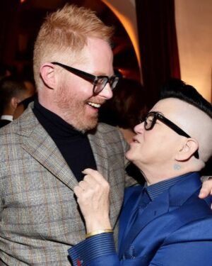 Lea DeLaria Instagram - HONEY! This week on Dinner’s On Me, actor, comedian, jazz singer, and one of my best friends for many many years, Lea DeLaria joins the show. Over enchiladas and rosé, Lea reflects on becoming the first openly gay comic on American television with her legendary “Arsenio Hall Show” set, to stealing scenes as Big Boo on Netflix’s 🧡 “Orange Is the New Black.” We revisit our nearly 30-year friendship, beginning with playing lovers 👩🏻❤️💋👨🏼in Shakespeare in the Park’s “On the Town,” and share some naughty behind-the-scenes stories from our time in the theater world together. Lea opens up about the pride and pressure of visibility in the ’90s 🏳️🌈, why OITNB resonated so deeply with butch women who finally saw themselves represented on screen, and how a joke she improvised one night on stage became the now-iconic “U-Haul lesbian”🚚 punchline. This episode was recorded at Little Owl in the West Village — also known to TV fans as the building from “Friends.” ☕️
Search “Dinner’s On Me” wherever you listen to podcasts or click the episode link in bio 💕