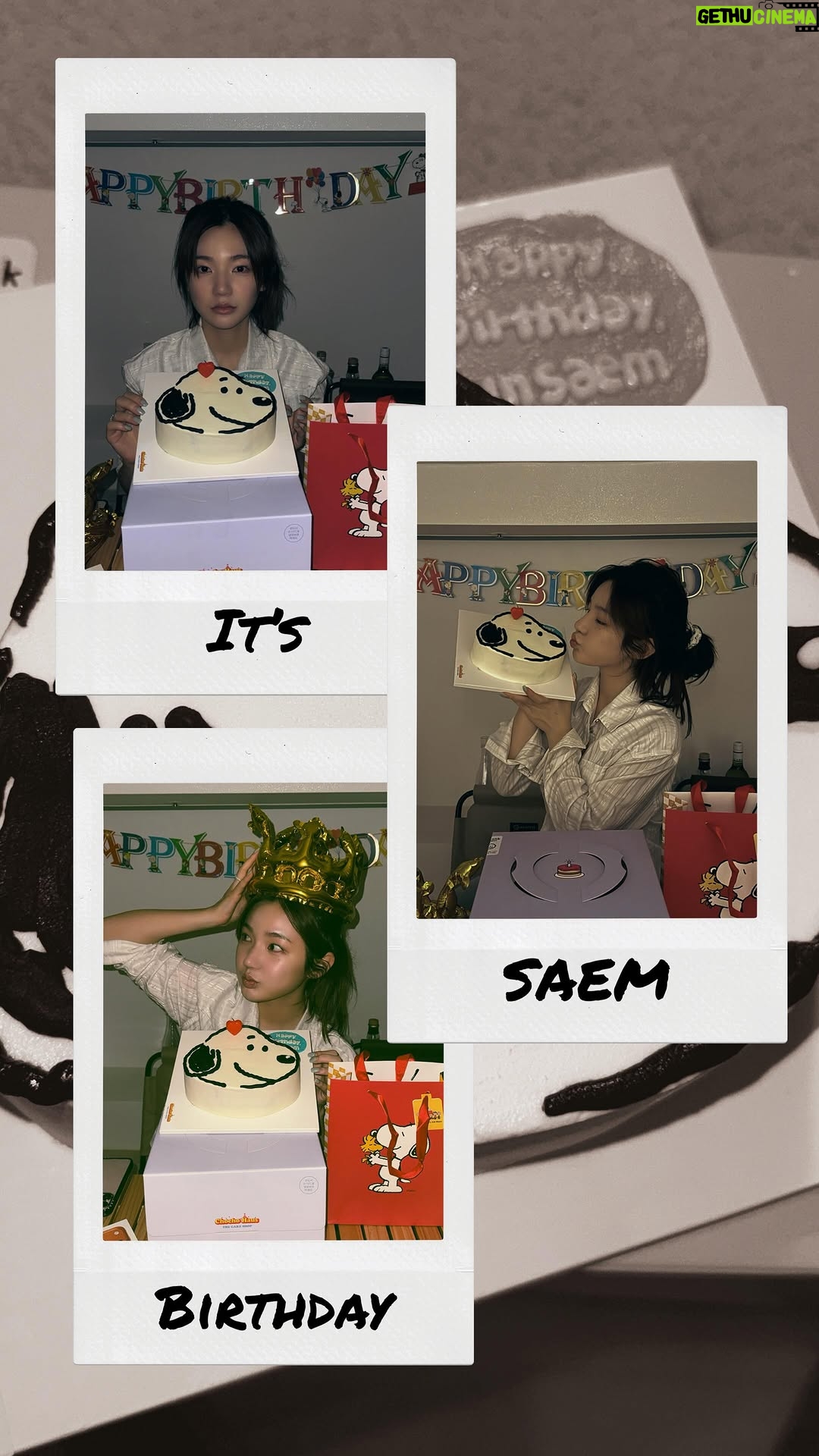 Lee Eun-saem - 15.9K Likes - It’s my birthday 🥂