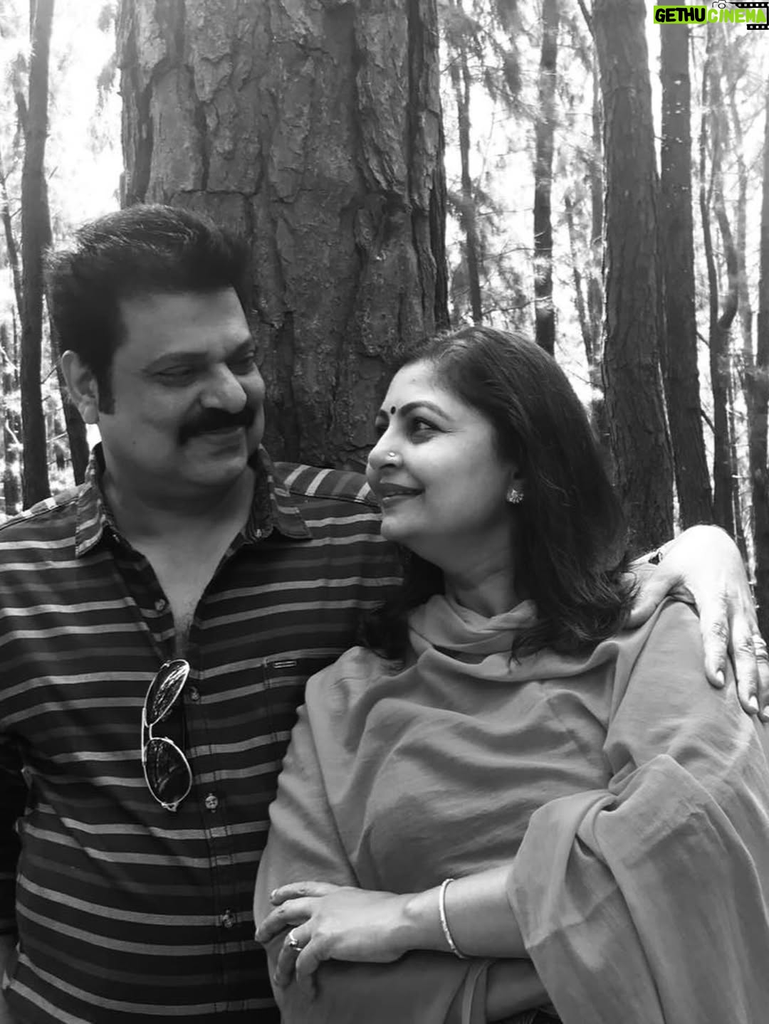Leona Lishoy - 69K Likes - Amma and Acha, over the years - 38 to be exact ❣️

Watching these two navigate life’s ups and downs has taught me so much. As their overly protective daughter, it’s taken me time to learn to trust their relationship and step back when needed. But seeing their bond grow stronger with each passing year fills my heart with joy. I’m grateful to be their child, and all the goodness in me is because of them. I love you both more than words can say. 
Happy 38, Amma and Acha! ❤️

PS- Mazhaye is Acha’s favourite romantic song