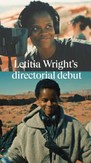 Letitia Wright Instagram - On set with letitia wright on her directorial debut.  Here, she discusses the casting process, and her motivations for writing her extraordinary first short film, the coming-of-age fantasy drama, “Highway To The Moon”.

FULL VIDEO on youtube.com/wetransfer 🔗
Link in bio 

#blackstarfilmfestival