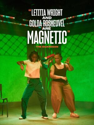 Letitia Wright Instagram - "Letitia Wright and Golda Rosheuvel shine" (The Times) in Not Your Superwoman 💫

First reviews are in - and it's "Another hit for the Bush" (Broadway World). This world premiere is "perceptive, touching and often very funny” (London Theatre) and has had audiences on their feet every night.

Not Your Superwoman runs until 1 Nov. The run is sold out: you can get Rush seats on the day via the @todaytix app 🧡

Photography by @richlakos

Set & Costume Design by @alexxberry 
Lighting design by @jai.morjaria 
Video design by @gricg
