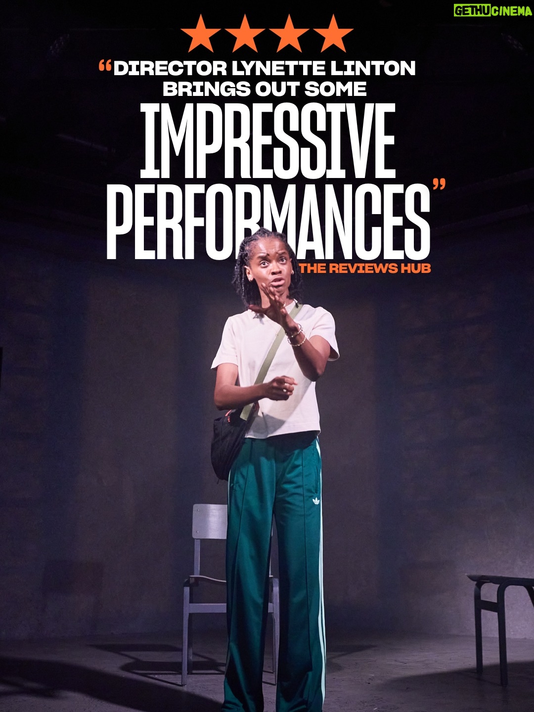 Letitia Wright - 10.2K Likes - "Letitia Wright and Golda Rosheuvel shine" (The Times) in Not Your Superwoman 💫

First reviews are in - and it's "Another hit for the Bush" (Broadway World). This world premiere is "perceptive, touching and often very funny” (London Theatre) and has had audiences on their feet every night.

Not Your Superwoman runs until 1 Nov. The run is sold out: you can get Rush seats on the day via the @todaytix app 🧡

Photography by @richlakos

Set & Costume Design by @alexxberry 
Lighting design by @jai.morjaria 
Video design by @gricg