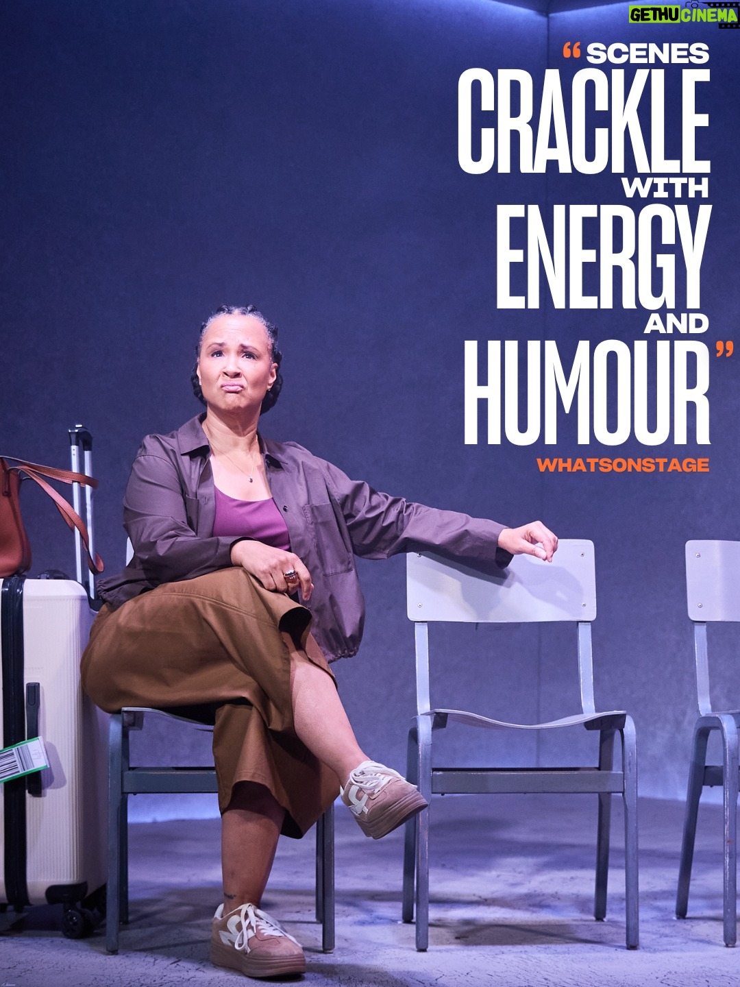 Letitia Wright - 10.2K Likes - "Letitia Wright and Golda Rosheuvel shine" (The Times) in Not Your Superwoman 💫

First reviews are in - and it's "Another hit for the Bush" (Broadway World). This world premiere is "perceptive, touching and often very funny” (London Theatre) and has had audiences on their feet every night.

Not Your Superwoman runs until 1 Nov. The run is sold out: you can get Rush seats on the day via the @todaytix app 🧡

Photography by @richlakos

Set & Costume Design by @alexxberry 
Lighting design by @jai.morjaria 
Video design by @gricg