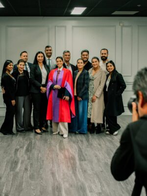 Lilly Singh Instagram - I am Dr. Singh 👩🏽‍⚕️👩🏽‍🎓

Words can’t even begin to describe what an immense honour it is to receive a doctorate from my very own @yorkuniversity. I’m truly having a hard time processing it.

When I started my career in entertainment, I was terrified. Terrified of whether I’d make something of myself… and even more terrified of whether I’d make my parents proud. We’ve all heard the stereotype about Brown parents wanting their kids to be a doctor, lawyer, or engineer, and let’s be honest, it’s usually true. But that’s because, to them, those paths represented stability. And at the end of the day, all parents really want is for their kids to be safe and able to make a living.

I went against the grain in every possible way. But the universe has a wild sense of humour… because somehow, this path led me to bring home a PhD after all.

I’m so grateful I could give them this moment after everything they’ve given me.

God is great 🙏🏽

When you see me on the streets, please refer to me as Dr. Daddy Singh.
