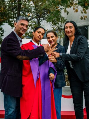 Lilly Singh Instagram - I am Dr. Singh 👩🏽‍⚕️👩🏽‍🎓

Words can’t even begin to describe what an immense honour it is to receive a doctorate from my very own @yorkuniversity. I’m truly having a hard time processing it.

When I started my career in entertainment, I was terrified. Terrified of whether I’d make something of myself… and even more terrified of whether I’d make my parents proud. We’ve all heard the stereotype about Brown parents wanting their kids to be a doctor, lawyer, or engineer, and let’s be honest, it’s usually true. But that’s because, to them, those paths represented stability. And at the end of the day, all parents really want is for their kids to be safe and able to make a living.

I went against the grain in every possible way. But the universe has a wild sense of humour… because somehow, this path led me to bring home a PhD after all.

I’m so grateful I could give them this moment after everything they’ve given me.

God is great 🙏🏽

When you see me on the streets, please refer to me as Dr. Daddy Singh.