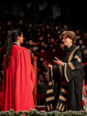 Lilly Singh Instagram - I am Dr. Singh 👩🏽‍⚕️👩🏽‍🎓

Words can’t even begin to describe what an immense honour it is to receive a doctorate from my very own @yorkuniversity. I’m truly having a hard time processing it.

When I started my career in entertainment, I was terrified. Terrified of whether I’d make something of myself… and even more terrified of whether I’d make my parents proud. We’ve all heard the stereotype about Brown parents wanting their kids to be a doctor, lawyer, or engineer, and let’s be honest, it’s usually true. But that’s because, to them, those paths represented stability. And at the end of the day, all parents really want is for their kids to be safe and able to make a living.

I went against the grain in every possible way. But the universe has a wild sense of humour… because somehow, this path led me to bring home a PhD after all.

I’m so grateful I could give them this moment after everything they’ve given me.

God is great 🙏🏽

When you see me on the streets, please refer to me as Dr. Daddy Singh.