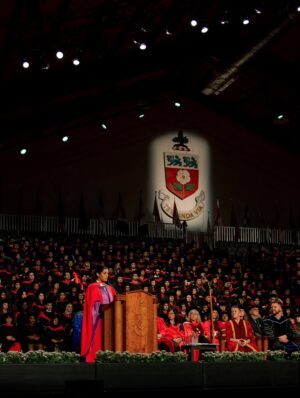 Lilly Singh Instagram - I am Dr. Singh 👩🏽‍⚕️👩🏽‍🎓

Words can’t even begin to describe what an immense honour it is to receive a doctorate from my very own @yorkuniversity. I’m truly having a hard time processing it.

When I started my career in entertainment, I was terrified. Terrified of whether I’d make something of myself… and even more terrified of whether I’d make my parents proud. We’ve all heard the stereotype about Brown parents wanting their kids to be a doctor, lawyer, or engineer, and let’s be honest, it’s usually true. But that’s because, to them, those paths represented stability. And at the end of the day, all parents really want is for their kids to be safe and able to make a living.

I went against the grain in every possible way. But the universe has a wild sense of humour… because somehow, this path led me to bring home a PhD after all.

I’m so grateful I could give them this moment after everything they’ve given me.

God is great 🙏🏽

When you see me on the streets, please refer to me as Dr. Daddy Singh.