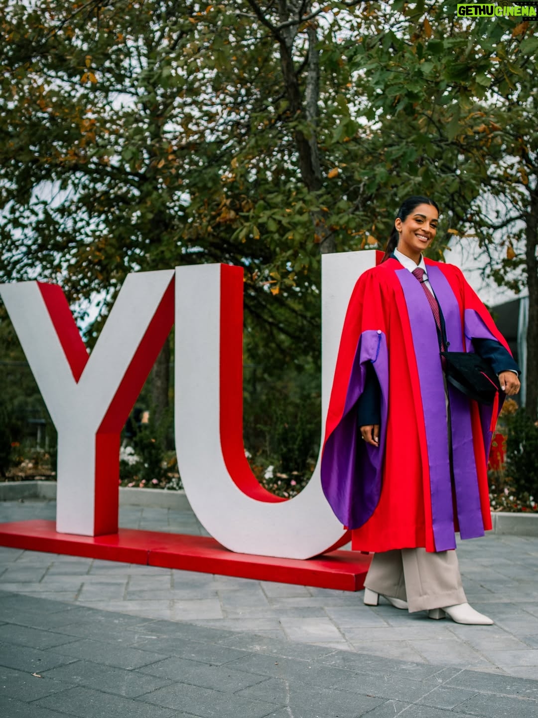 Lilly Singh - 353.2K Likes - I am Dr. Singh 👩🏽‍⚕️👩🏽‍🎓

Words can’t even begin to describe what an immense honour it is to receive a doctorate from my very own @yorkuniversity. I’m truly having a hard time processing it.

When I started my career in entertainment, I was terrified. Terrified of whether I’d make something of myself… and even more terrified of whether I’d make my parents proud. We’ve all heard the stereotype about Brown parents wanting their kids to be a doctor, lawyer, or engineer, and let’s be honest, it’s usually true. But that’s because, to them, those paths represented stability. And at the end of the day, all parents really want is for their kids to be safe and able to make a living.

I went against the grain in every possible way. But the universe has a wild sense of humour… because somehow, this path led me to bring home a PhD after all.

I’m so grateful I could give them this moment after everything they’ve given me.

God is great 🙏🏽

When you see me on the streets, please refer to me as Dr. Daddy Singh.