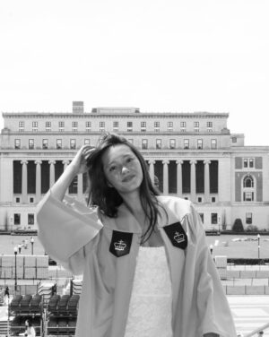 Lily Chee Instagram - one of my biggest accomplishments! thank you to all of my professors, classmates, and the people who made this possible <3 #grad #loveu #shook