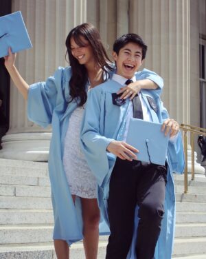Lily Chee Instagram - one of my biggest accomplishments! thank you to all of my professors, classmates, and the people who made this possible <3 #grad #loveu #shook