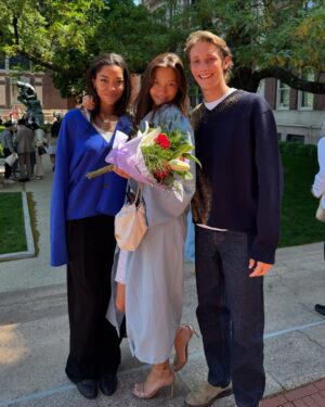 Lily Chee Instagram - one of my biggest accomplishments! thank you to all of my professors, classmates, and the people who made this possible <3 #grad #loveu #shook
