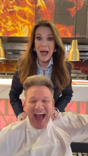 Lisa Vanderpump Instagram - Wrapping a long shoot with this one at @CaesarsPalace has us feelin’ like…