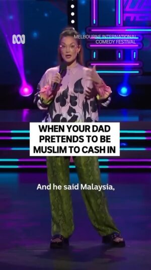 Lizzy Hoo Instagram - Posting this again. Hassan (chan) is doing great btw. Still hustling. 

Come see me live check comedy.com.au for details ❤️ 
Shows coming up in VIC, QLD and WA … obvs no racists welcome