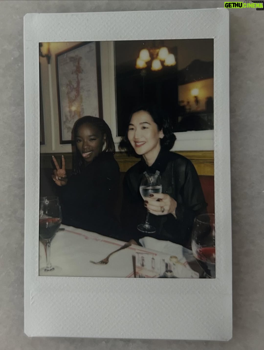 Lola Tung - 1.3 Million Likes - end of summer festivities 🩵🥂 #instaxpartner #shotoninstax
