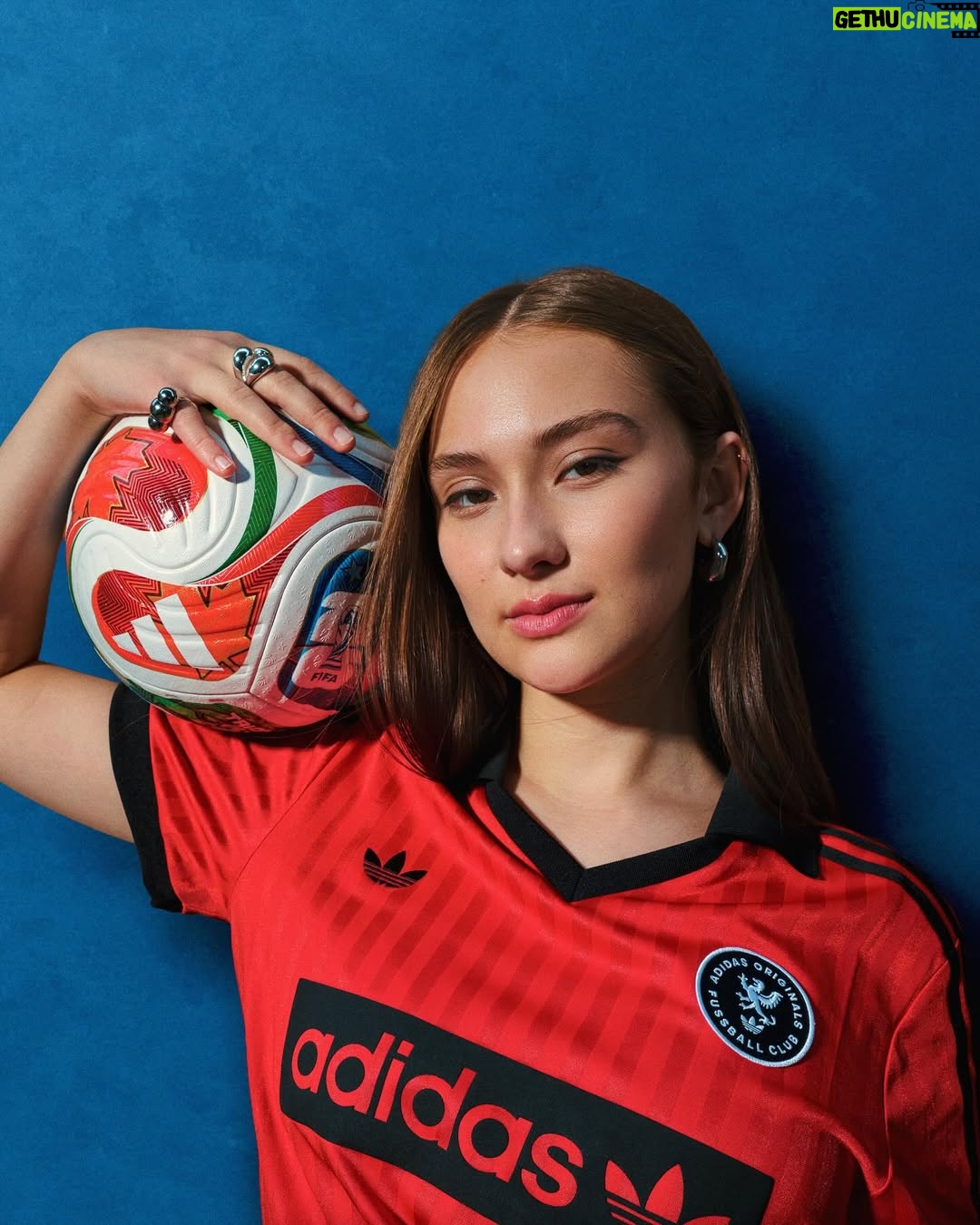 Lola Tung - 1.3 Million Likes - Trionda is here. The new ball for the @fifaworldcup 2026 just landed✨

#createdwithadidas #FIFAWORLDCUP