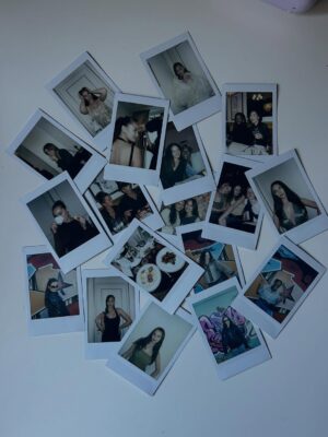 Lola Tung Instagram - end of summer festivities 🩵🥂 #instaxpartner #shotoninstax