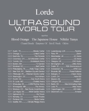 Lorde Instagram - Ultrasound ——— I am going on tour in support of my new album, Virgin. Very proud and excited to be bringing my most talented friends in support. Tickets on sale May 16, pre-sale May 14. Come see what’s under the skin. 𝑳ĿŁု⑷♶✬ ㉘ ⨃ꤔꢺ⫡ ⸉ 
ⴹ ⵖ ⴱ