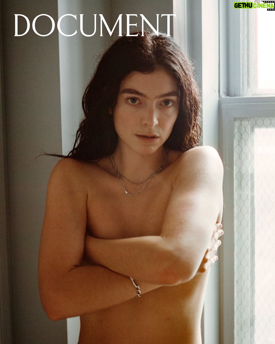 Lorde - 484.4K Likes - Hanging out with Martine for @documentjournal
