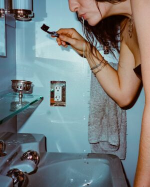 Lorde Instagram - Hanging out with Martine for @documentjournal