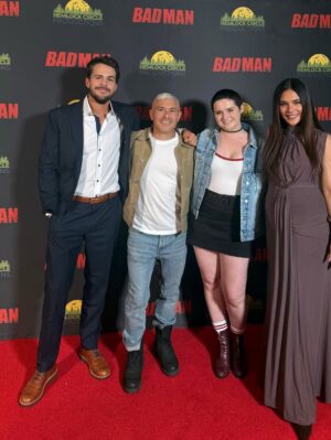 Lovi Poe Instagram - Finally got to watch Bad Man for the first time since we filmed it—and wow, I couldn’t stop laughing! 😂 Such a trip seeing it all come together on screen. It also felt good to reunite with everyone and to share this private screening with the cast, crew, and friends who came to support. Grateful, always. ♥️ Hope you guys enjoy it as much as we did making it. You can catch it now on Apple TV!

P.S. We miss you, Chance 🕊️

#BadManMovie @badmanthemovie