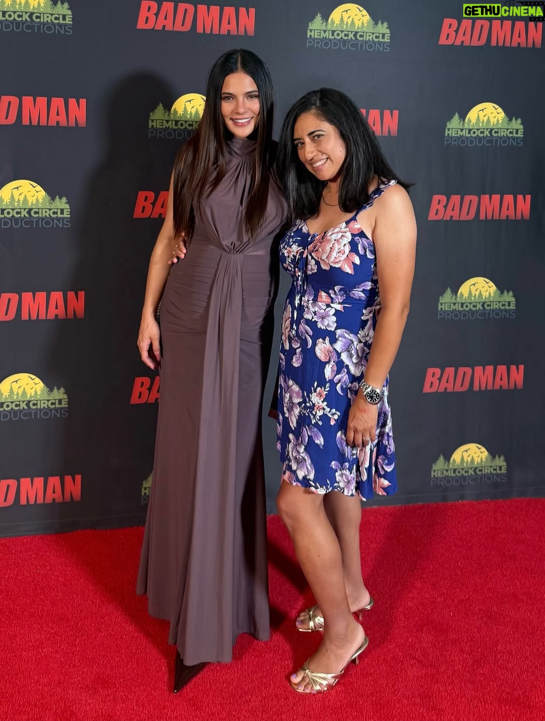 Lovi Poe - 63.7K Likes - Finally got to watch Bad Man for the first time since we filmed it—and wow, I couldn’t stop laughing! 😂 Such a trip seeing it all come together on screen. It also felt good to reunite with everyone and to share this private screening with the cast, crew, and friends who came to support. Grateful, always. ♥️ Hope you guys enjoy it as much as we did making it. You can catch it now on Apple TV!

P.S. We miss you, Chance 🕊️

#BadManMovie @badmanthemovie
