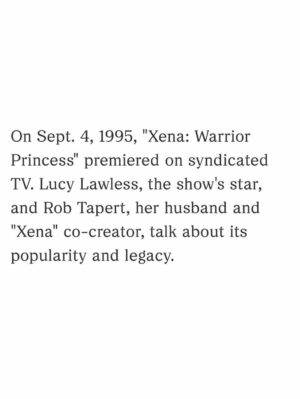 Lucy Lawless Instagram - I want to thank the team at NPR for making us sound smarter than we are! Especially thanks to A Martinez! 

*Full article link in my bio*

#Xena30 @npr