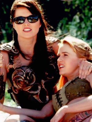 Lucy Lawless Instagram - Thirty years later, the battle cry still echoes. Heaps of gratitude to the everyone who made this journey unforgettable ⚔️ #Xena30