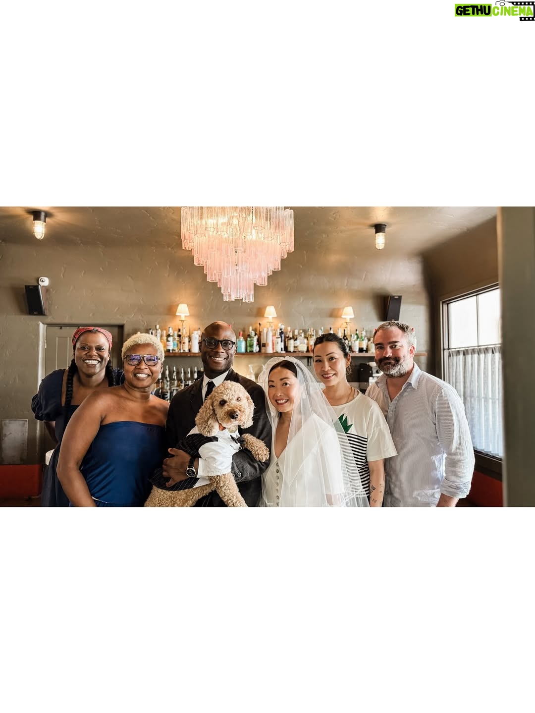 Lulu Wang - 18K Likes - One year since we spontaneously eloped. We thought it was just a random Monday, but later, @tajpaxton GASPED at the timestamp on the first frame of her video when the ceremony began. She realized the divine timing because (of course) she had the super blue moon calendar saved on her phone. 💙🌑