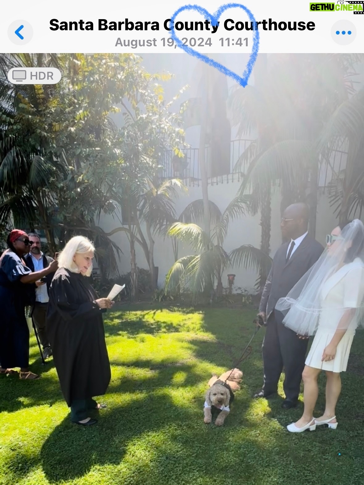 Lulu Wang - 18K Likes - One year since we spontaneously eloped. We thought it was just a random Monday, but later, @tajpaxton GASPED at the timestamp on the first frame of her video when the ceremony began. She realized the divine timing because (of course) she had the super blue moon calendar saved on her phone. 💙🌑
