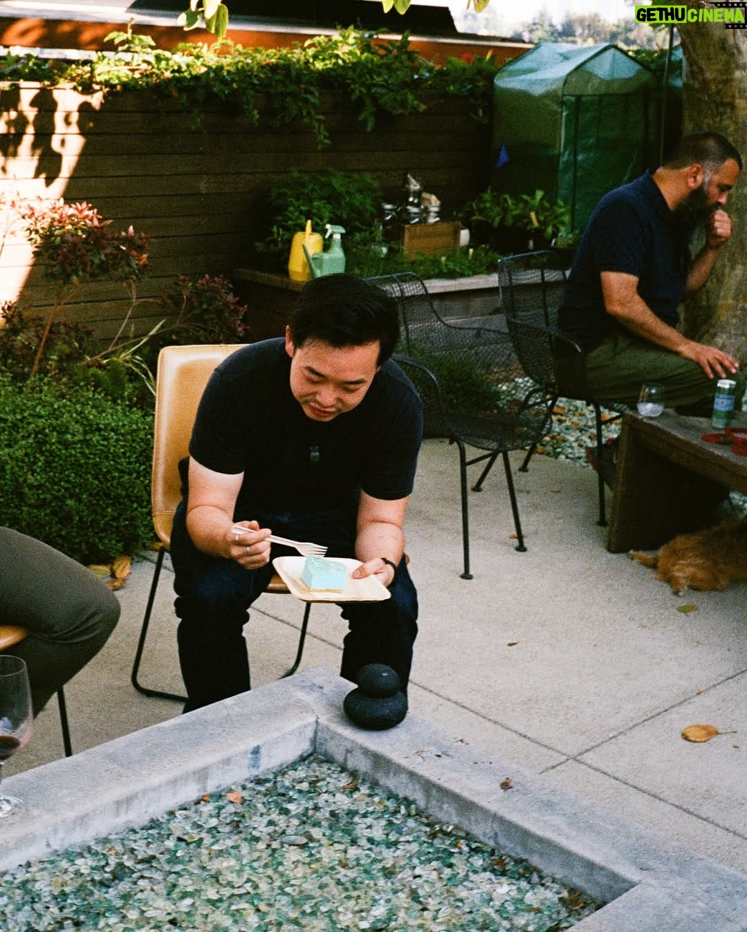 Lulu Wang - 3.6K Likes - OH BOY. Snapshots from the Wang-Jenkins baby shower, a lovely afternoon of given and chosen family. @chaunceywangjenkins’ baby brother is a lucky boy to be brought into this world surrounded by such a loving community. Love to you both, @thumbelulu and @bandrybarry ❤️