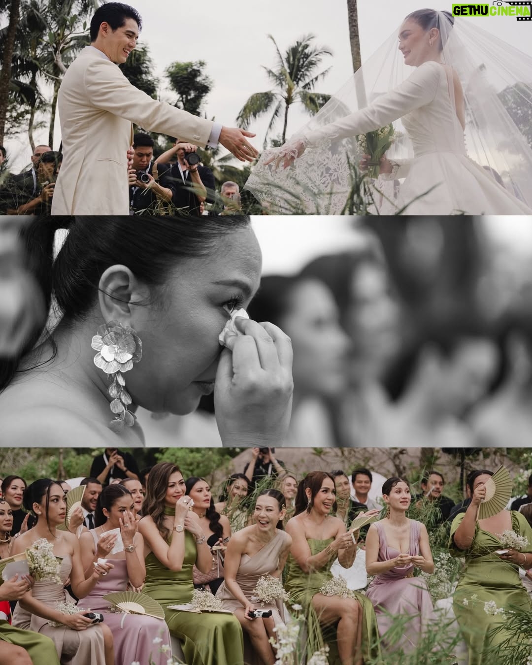 Luna Maya - 795.9K Likes - In the garden of promises, we bloomed as one #ceremony #TheReception 🌸

📸: @derai.studio 

Wedding Planner @paper_diamonds
Show Management @innazcommunique
Wedding venue @comoshambhalaestate
Decorator @tearosewedding
Sound & Lighting @focusproind
-
Principal Photographer & Videographer @derai.studio
Photographer & Videogarpher @iluminen
Photographer @bramsky.bramsky
Content Creation @by_avera @mv.behindthewed
- 
Wedding cake @butter_bali
Stationery Designer & Illustrator @kurniawanhowijaya 
Invitation printing @new.fanda.print
RSVP Management @undangin_com
-
Styled by: @astecat @bimopermadi
Asst Stylist: @lionardychoky 
Ceremony Dress @yeftagunawan
Dinner dress @yeftagunawan
After party dress @jeffrytan
Luna’s Jewellry @bvlgari 
Luna’s make-up @archangelachelsea
Luna’s hair @kieferlippens
Luna’s shoes @rococostore @christianlouboutin @jimmychoo
Maxime shoes @christianlouboutin
Maxime make up @ryanogilvy @rhaydavid
Maxime hair do @ranggayusuf
Maxime Jewelry @franknco_id
Groomsmen attire @wonghangtailor
Groomsmen Suit @samuelwongso

Groomsmen hair do @krisna_endi 
Bridesmaids makeup @cokistrimirah @andychunmakeup @victoria_makeupatelier 
Bridesmaid fabric by @the.designerworkshop 
Bridesmaid hair do @krisna_endi @ine_hairdo_bali 

Skincare prep set @hannaglow.official
Mineral water brides & grooms @jiwaterartesian
- 
Entertainment 
@luxevoirid
 @orangeproductionasia
@phoneafriend.co
@rollportraits
@akustikaentertainment.id

#MOONtotheMAX #LUNAdicintaiMAXIMal