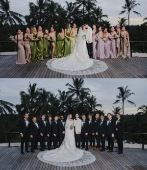 Luna Maya Instagram - In the garden of promises, we bloomed as one #ceremony #TheReception 🌸
📸: @derai.studio
Wedding Planner @paper_diamonds
Show Management @innazcommunique
Wedding venue @comoshambhalaestate
Decorator @tearosewedding
Sound & Lighting @focusproind
-
Principal Photographer & Videographer @derai.studio
Photographer & Videogarpher @iluminen
Photographer @bramsky.bramsky
Content Creation @by_avera @mv.behindthewed
-
Wedding cake @butter_bali
Stationery Designer & Illustrator @kurniawanhowijaya
Invitation printing @new.fanda.print
RSVP Management @undangin_com
-
Styled by: @astecat @bimopermadi
Asst Stylist: @lionardychoky
Ceremony Dress @yeftagunawan
Dinner dress @yeftagunawan
After party dress @jeffrytan
Luna’s Jewellry @bvlgari
Luna’s make-up @archangelachelsea
Luna’s hair @kieferlippens
Luna’s shoes @rococostore @christianlouboutin @jimmychoo
Maxime shoes @christianlouboutin
Maxime make up @ryanogilvy @rhaydavid
Maxime hair do @ranggayusuf
Maxime Jewelry @franknco_id
Groomsmen attire @wonghangtailor
Groomsmen Suit @samuelwongso
Groomsmen hair do @krisna_endi
Bridesmaids makeup @cokistrimirah @andychunmakeup @victoria_makeupatelier
Bridesmaid fabric by @the.designerworkshop
Bridesmaid hair do @krisna_endi @ine_hairdo_bali
Skincare prep set @hannaglow.official
Mineral water brides & grooms @jiwaterartesian
-
Entertainment
@luxevoirid
@orangeproductionasia
@phoneafriend.co
@rollportraits
@akustikaentertainment.id
#MOONtotheMAX #LUNAdicintaiMAXIMal