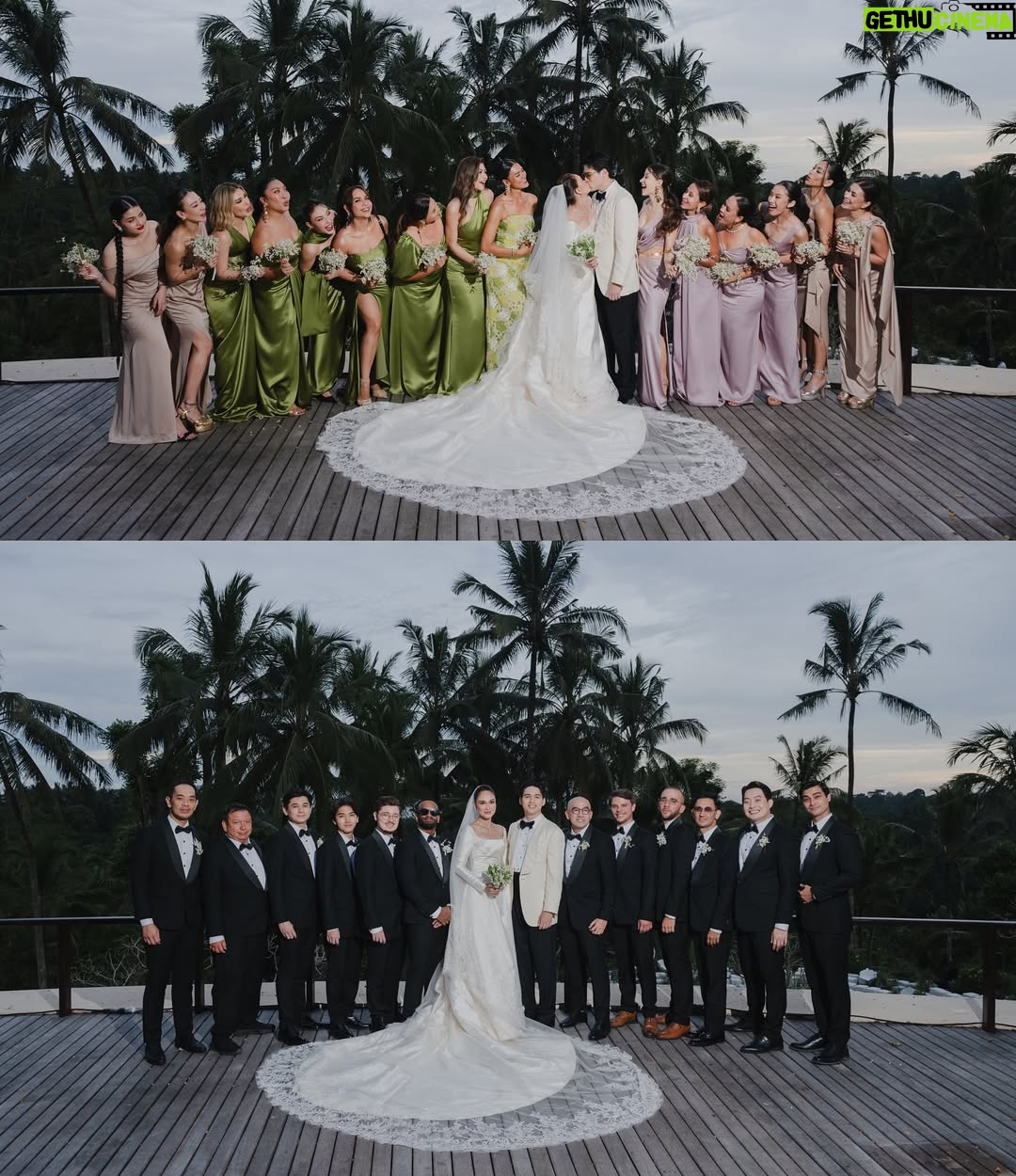 Luna Maya - 795.9K Likes - In the garden of promises, we bloomed as one #ceremony #TheReception 🌸

📸: @derai.studio 

Wedding Planner @paper_diamonds
Show Management @innazcommunique
Wedding venue @comoshambhalaestate
Decorator @tearosewedding
Sound & Lighting @focusproind
-
Principal Photographer & Videographer @derai.studio
Photographer & Videogarpher @iluminen
Photographer @bramsky.bramsky
Content Creation @by_avera @mv.behindthewed
- 
Wedding cake @butter_bali
Stationery Designer & Illustrator @kurniawanhowijaya 
Invitation printing @new.fanda.print
RSVP Management @undangin_com
-
Styled by: @astecat @bimopermadi
Asst Stylist: @lionardychoky 
Ceremony Dress @yeftagunawan
Dinner dress @yeftagunawan
After party dress @jeffrytan
Luna’s Jewellry @bvlgari 
Luna’s make-up @archangelachelsea
Luna’s hair @kieferlippens
Luna’s shoes @rococostore @christianlouboutin @jimmychoo
Maxime shoes @christianlouboutin
Maxime make up @ryanogilvy @rhaydavid
Maxime hair do @ranggayusuf
Maxime Jewelry @franknco_id
Groomsmen attire @wonghangtailor
Groomsmen Suit @samuelwongso

Groomsmen hair do @krisna_endi 
Bridesmaids makeup @cokistrimirah @andychunmakeup @victoria_makeupatelier 
Bridesmaid fabric by @the.designerworkshop 
Bridesmaid hair do @krisna_endi @ine_hairdo_bali 

Skincare prep set @hannaglow.official
Mineral water brides & grooms @jiwaterartesian
- 
Entertainment 
@luxevoirid
 @orangeproductionasia
@phoneafriend.co
@rollportraits
@akustikaentertainment.id

#MOONtotheMAX #LUNAdicintaiMAXIMal